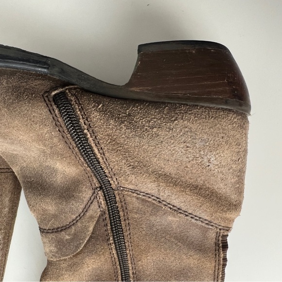 Fly London Women’s Western Tall Riding Boot 38 Brown Leather - Picture 7 of 14